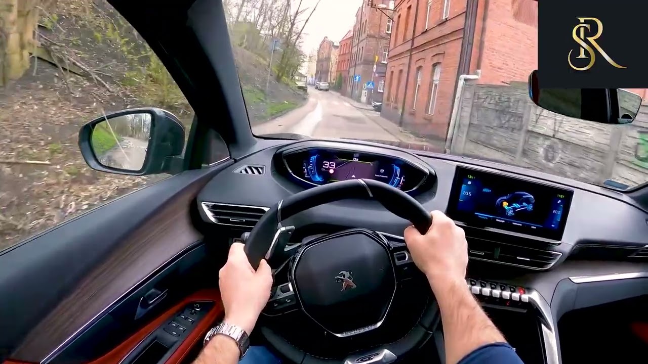 Peugeot 3008 2021 GT Line (1.6 HYBRID4 300 HP) | 0-100 | POV Test Drive  Joe Black