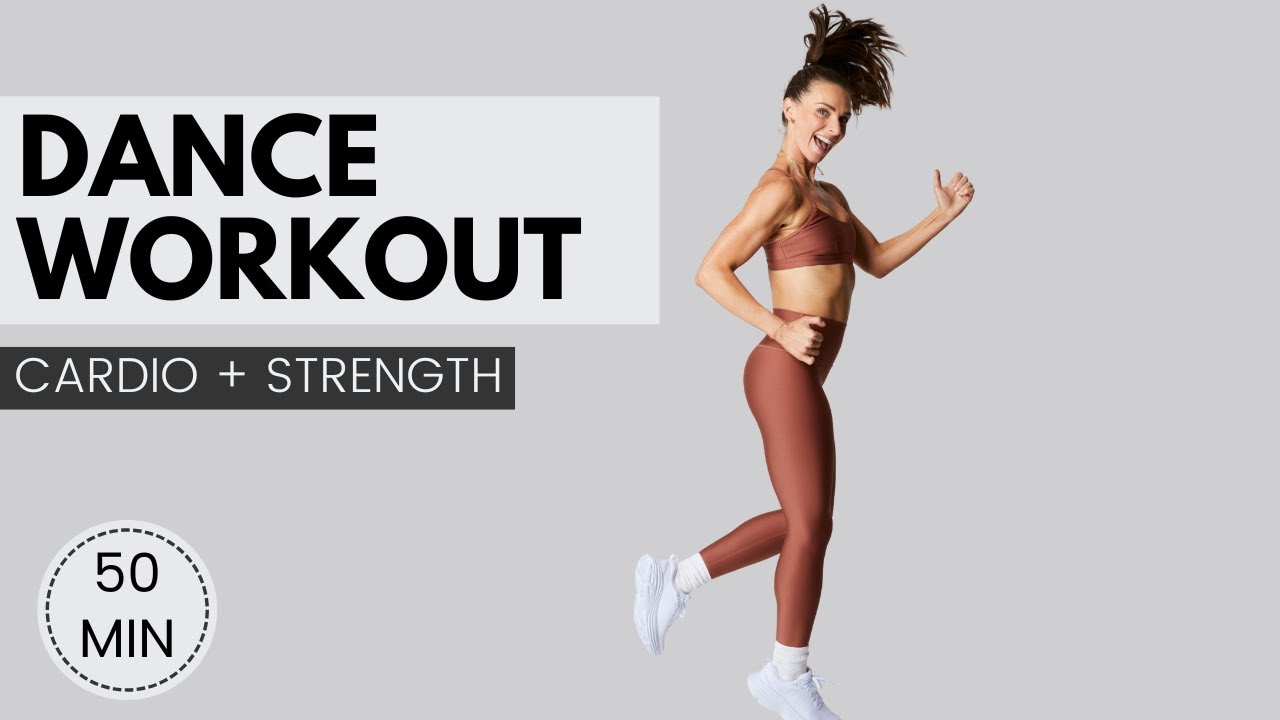 50 Minute Dance Cardio and Sculpt Workout | high impact workouts, burn calories, sculpt & tone