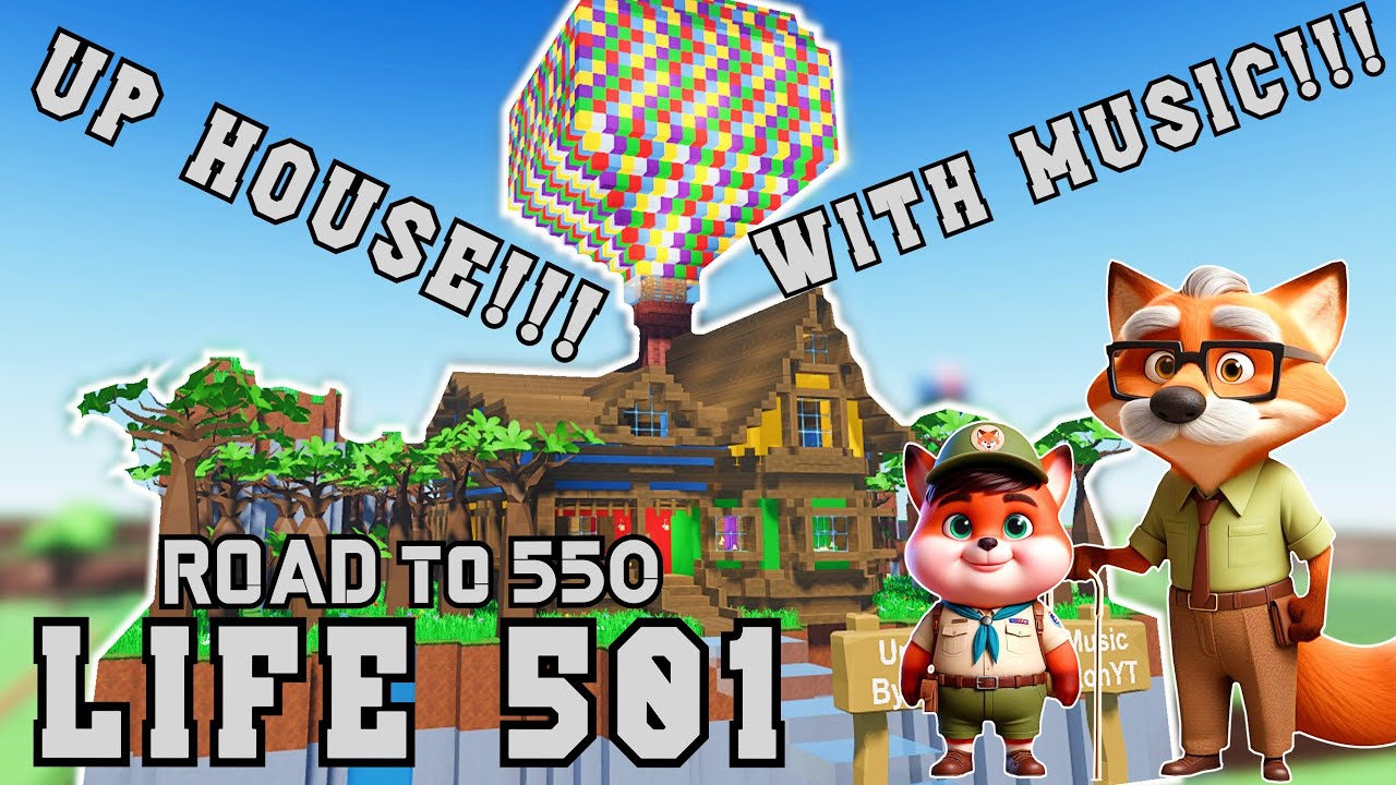 LIFE 501 - UP HOUSE BUILD WITH MUSIC!!! - Block Tycoon Speedrun - Road to Life 550! (BLOCK TYCOON)