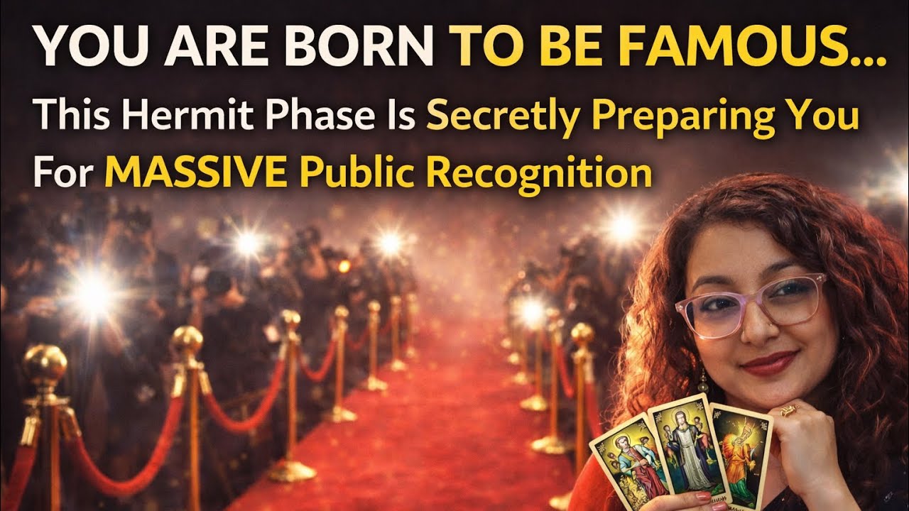 YOU ARE BORN TO BE FAMOUS…This Hermit Phase Is Secretly Preparing You For MASSIVE Public Recognition