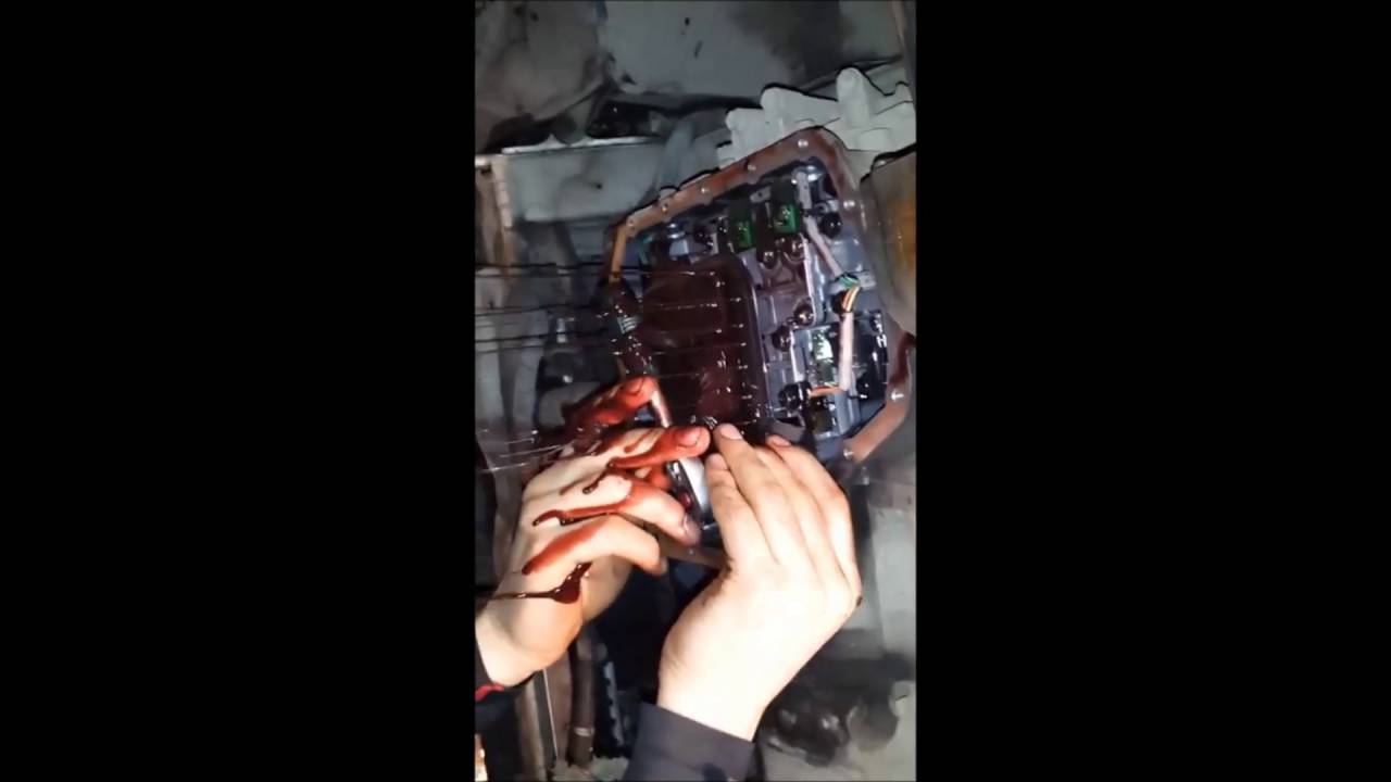 замена масла АКПП Chevrolet Lacetti 1.6 (Automatic transmission oil change)