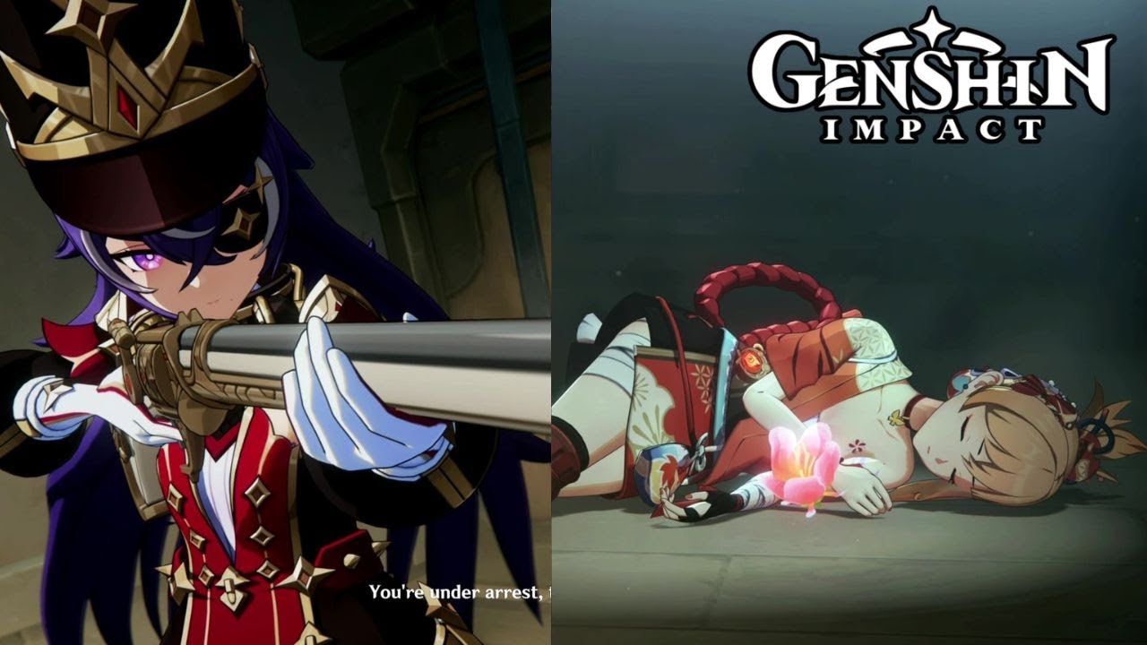Chevreuse Gets Morris to Confess Elisa's Murder Cutscene Animation | Genshin Impact 4.3
