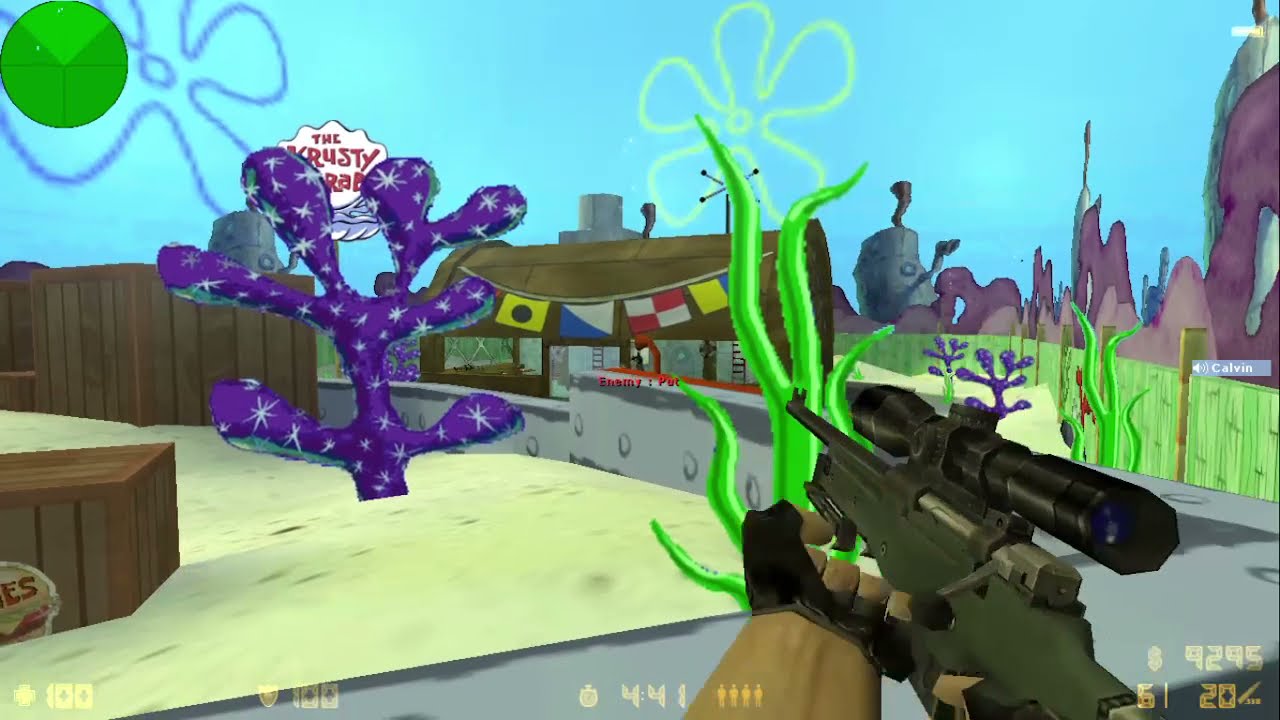Counter-Strike 1.6 Gameplay 167 cs krustykrab