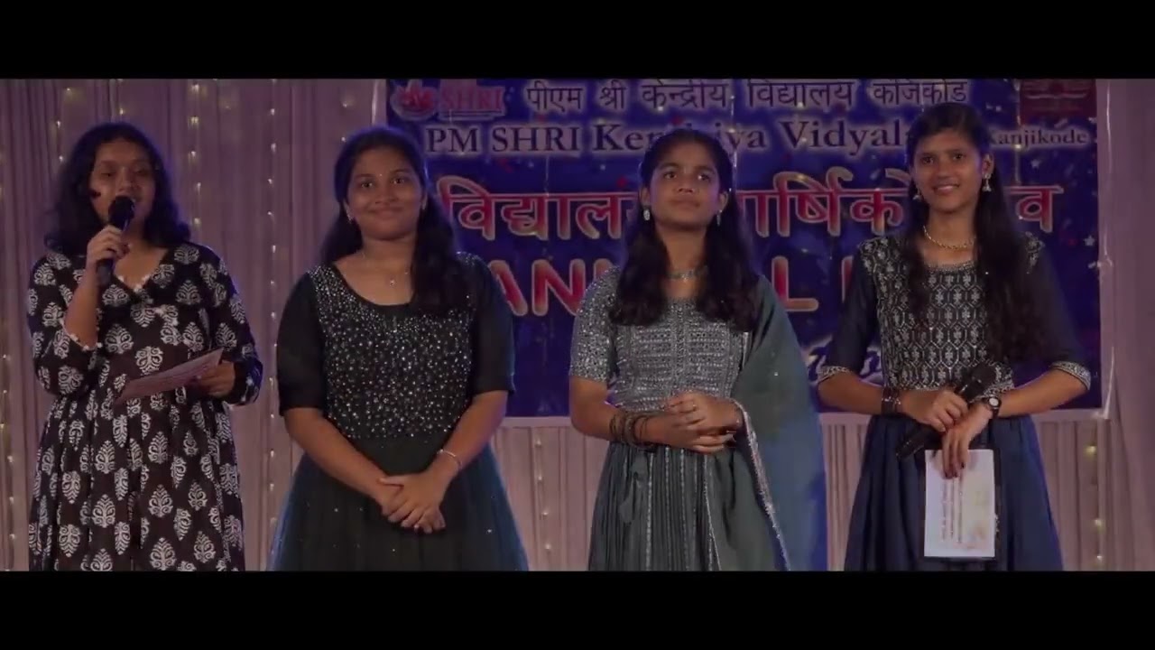 34th Annual Day Celebration of PM SHRI KV Kanjikode - Folk Dance
