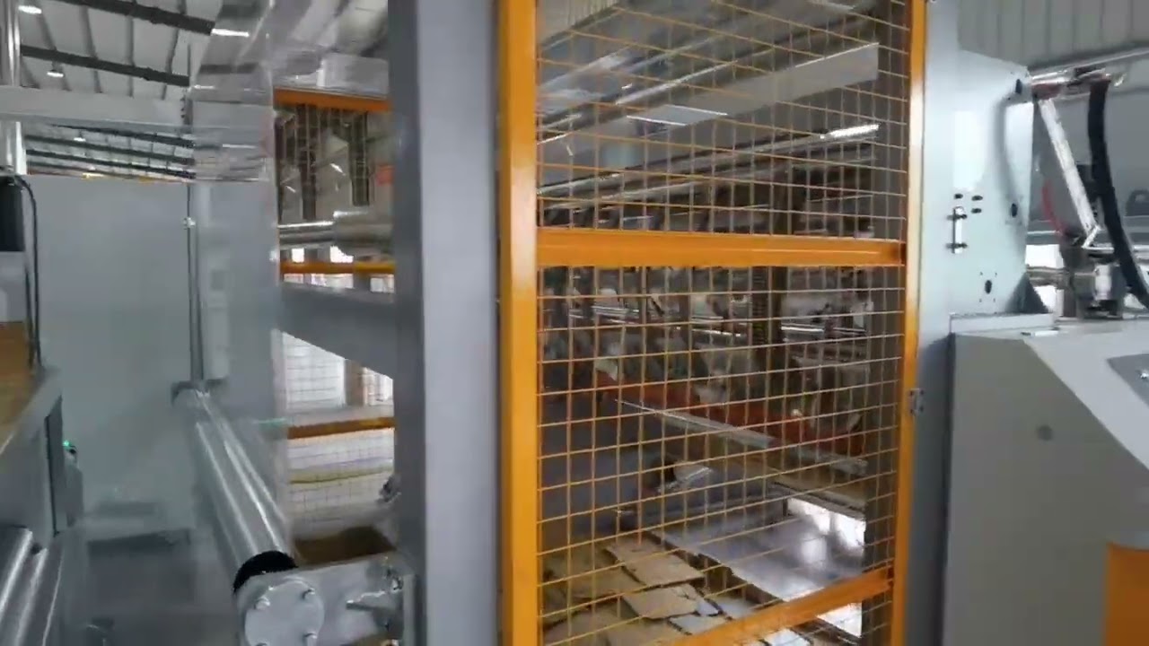 ChangLong Cast stretch film machine with printing device.