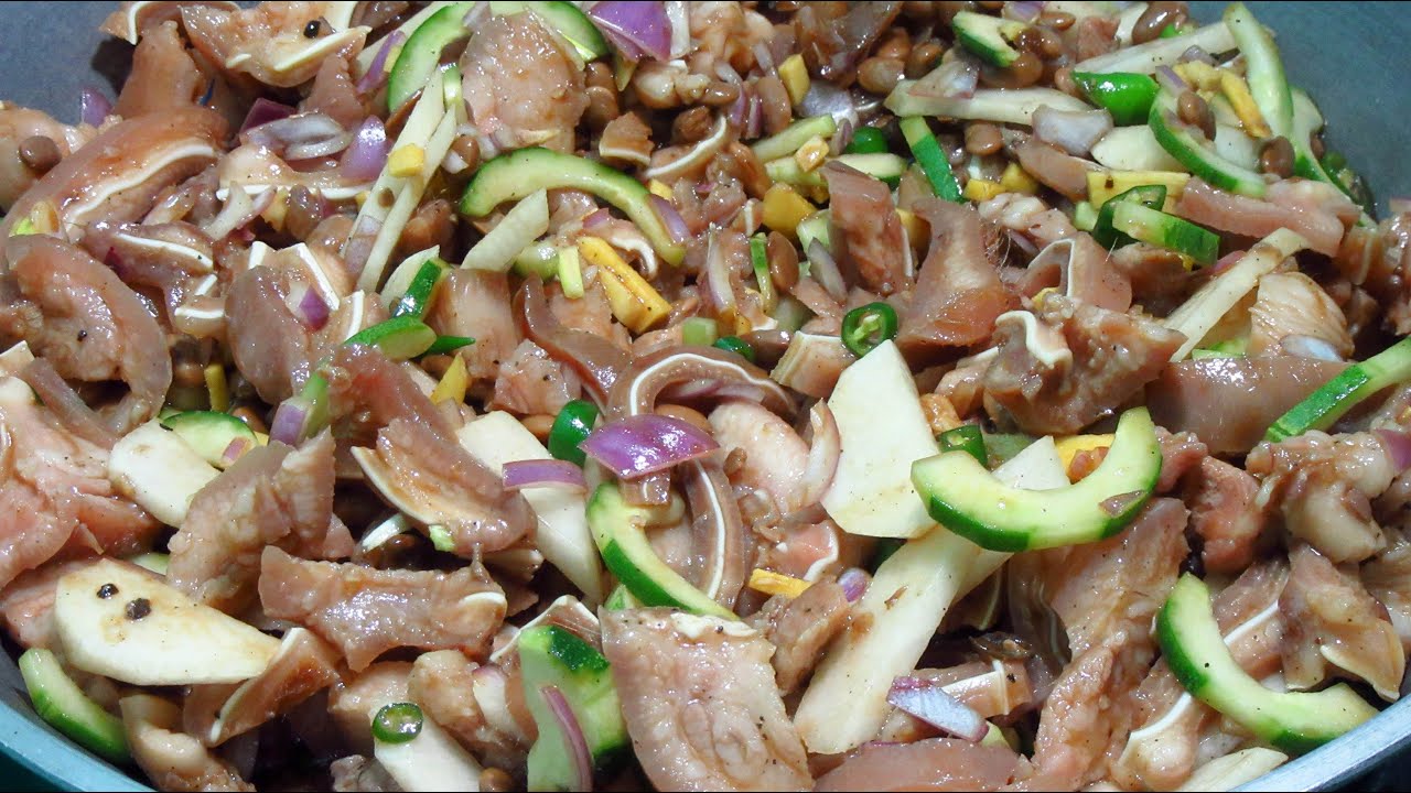 How To Cook Kilawing Tenga Ng Baboy