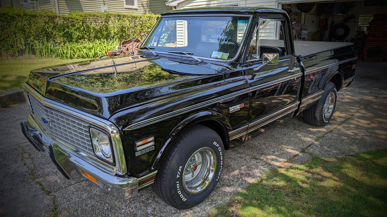 Incredible 1972 Chevy C10 Short Bed Super Cheyenne Pickup For Sale~Original 402 BB~A/C~Loaded!