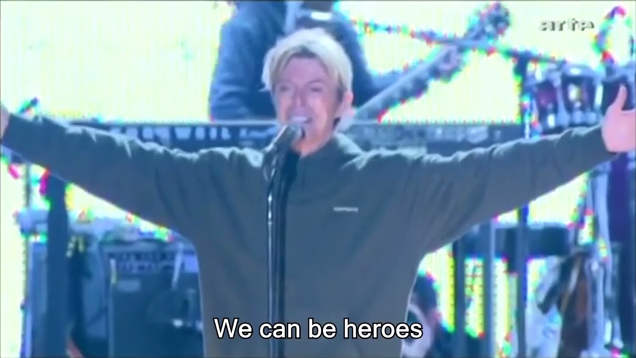 David Bowie Heroes Live x2 2004 (Gerry Leonard & Earl Slick) & 1996 (Reeves Gabrels)
