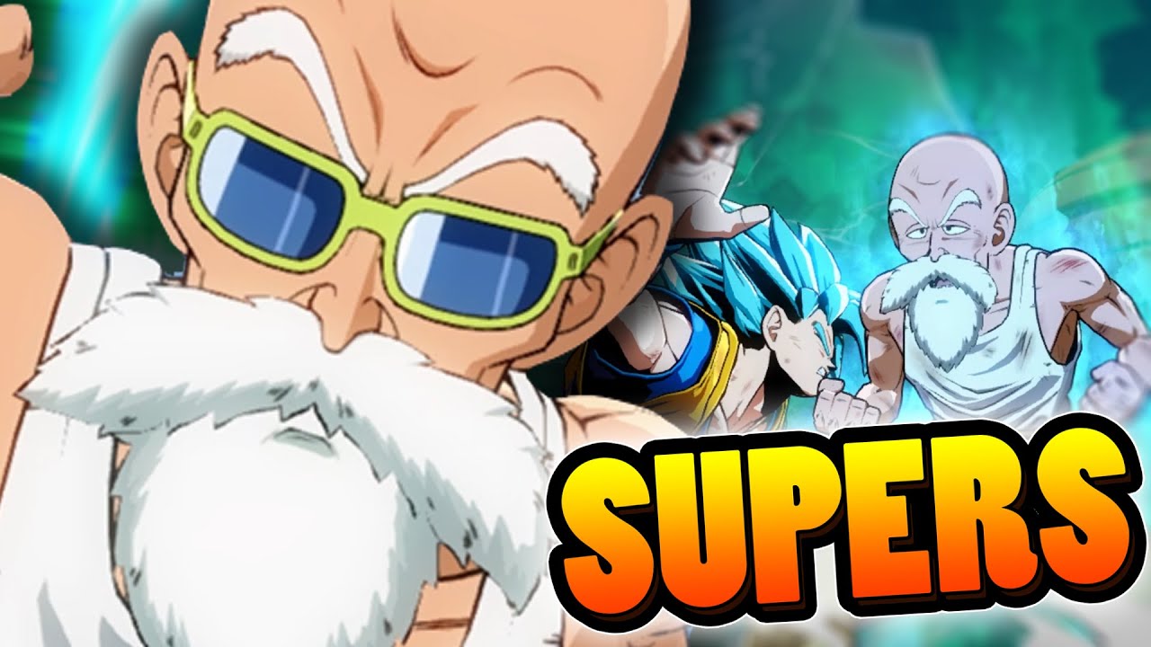 MASTER ROSHI SUPERS ARE INSANE!! | Dragonball FighterZ Online Matches