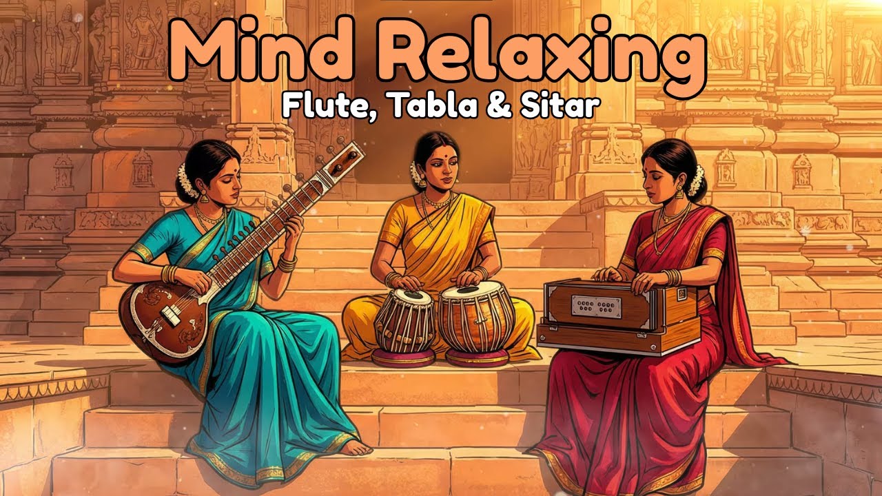 🌸Gentle Raag Instrumental – Relaxation for Soul & Mind🌸 #ragamusic
