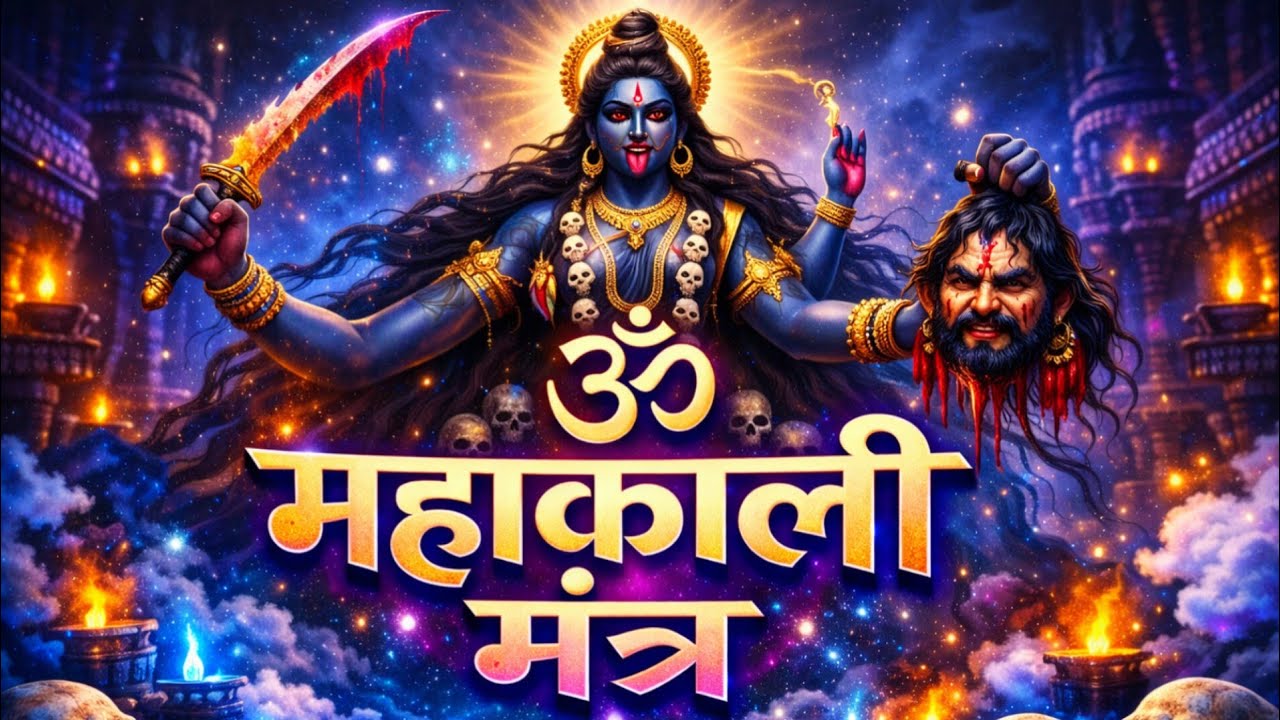 ॐ महाकाली मंत्र 🔱 शक्तिशाली महाकाली मंत्र | Om Mahakali Mantra