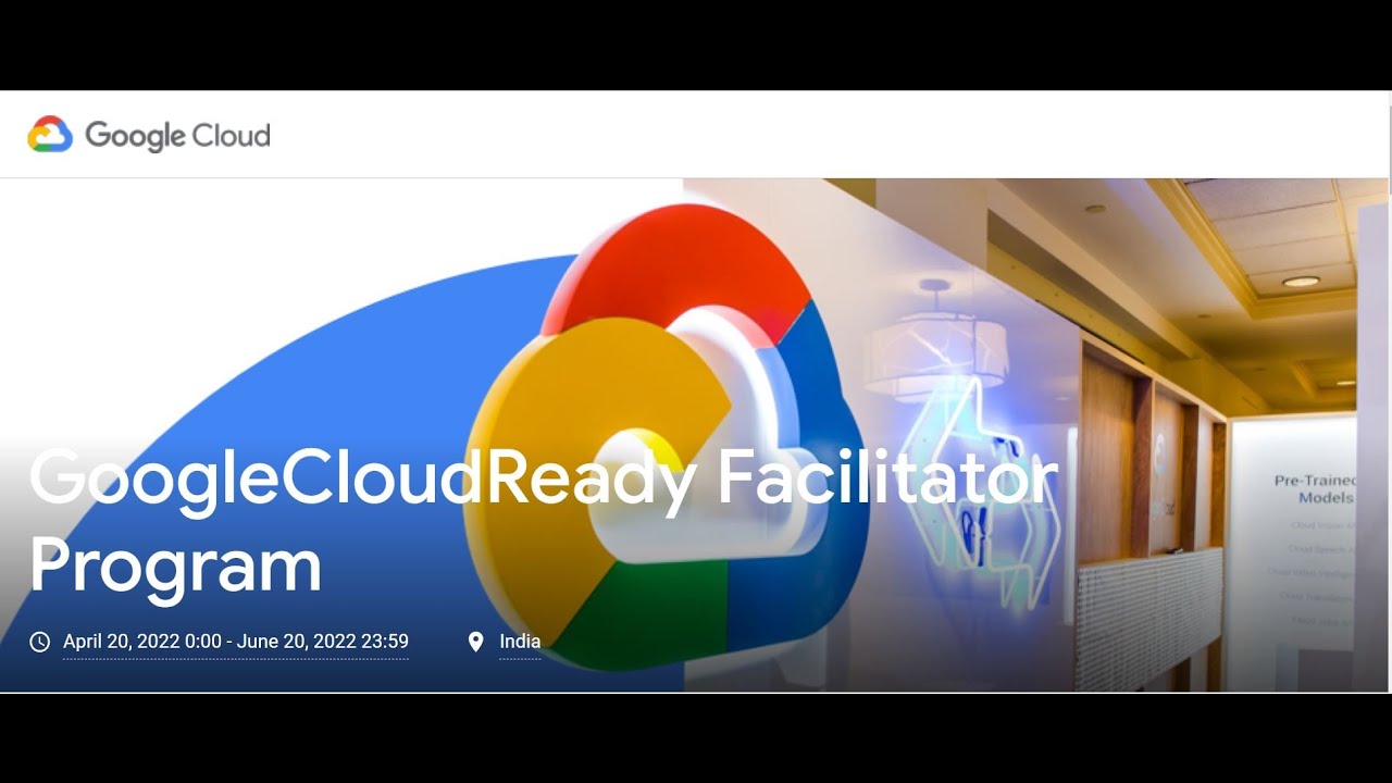 #googlecloudready | Update Prizes | Enrollment From | Google Cloud Ready Facilitator Program | GCP |