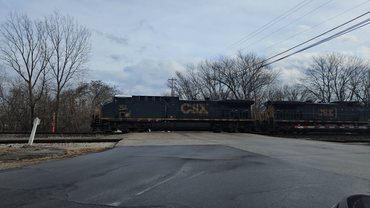 CSX L321 in Barberton, OH 1 9 26