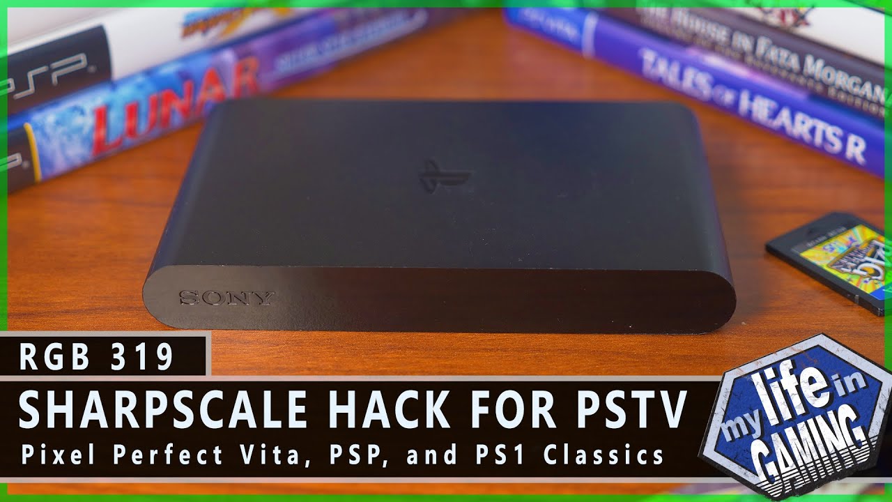 Sharpscale Hack for PSTV - Pixel Perfect Vita, PSP, and PS1 Classics :: RGB319 / MY LIFE IN GAMING