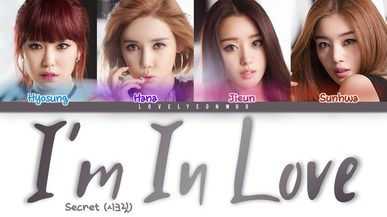 Secret (시크릿) – I’m In Love (아임 인 러브) Lyrics (Color Coded Han/Rom/Eng)