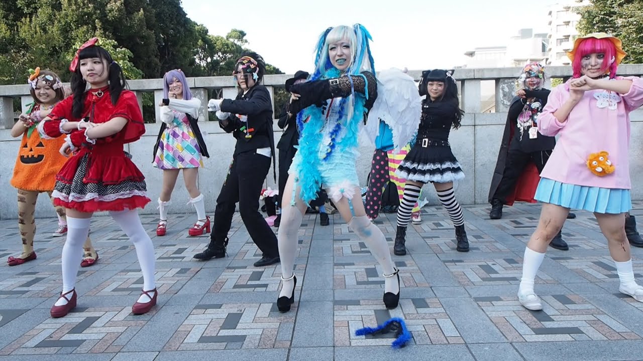 妖怪ウォッチのようかい体操第一【原宿系で踊ってみた】 Yo-kai Taiso Harajuku Fashion Style