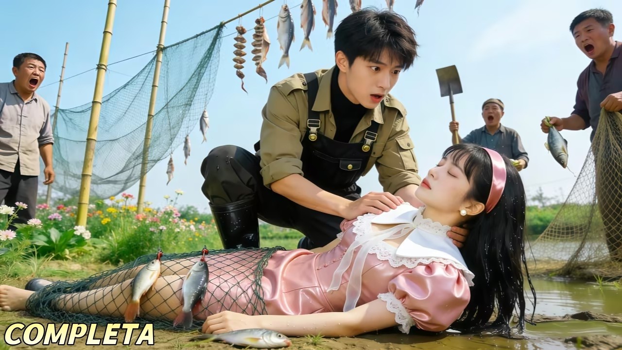 Pescador bondadoso salva a una chica que se ahoga; ella es rica y cambia el destino de su familia.