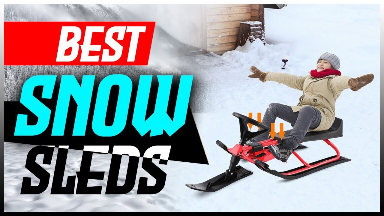 The 5 BEST Snow Sleds for 2025! (Heavy Duty, Fastest & More)