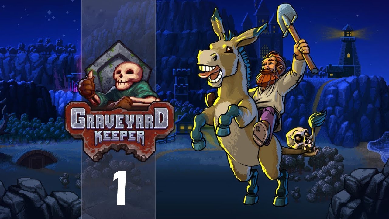 Sometimes I just want to be a graveyard keeper in a small back water medieval town (full video)