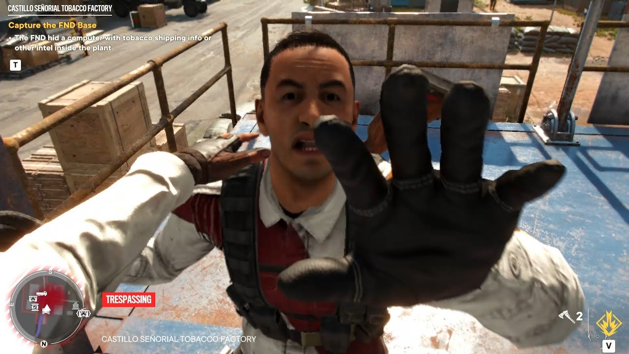 Far Cry 6 - Stealth Game Play - No Shooting Challenge - (Castillo Senorial Tobacco Factory)