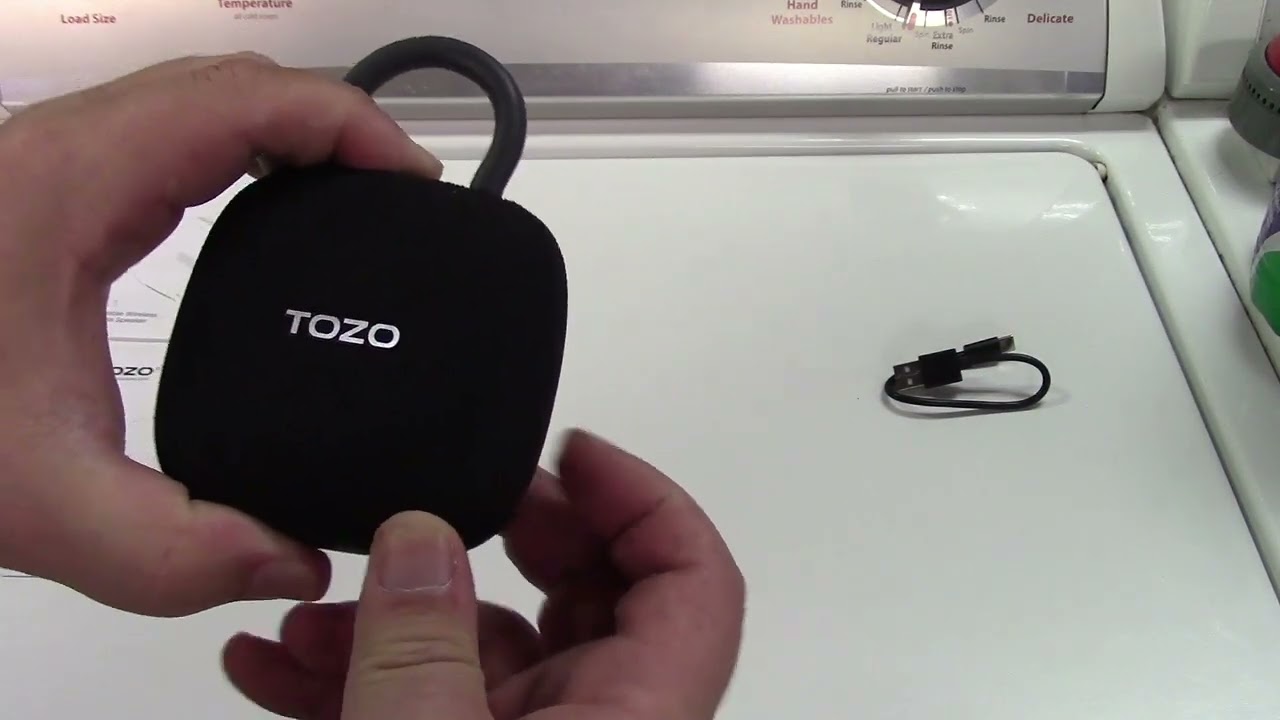 TOZO Portable Bluetooth Speaker With Carabiner Review
