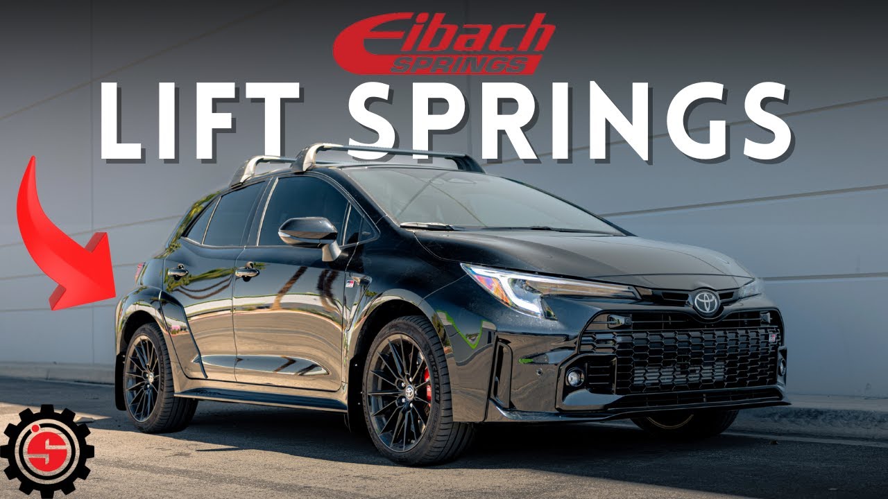 LIFTING A GR COROLLA! l Eibach Pro Lift Kit Install
