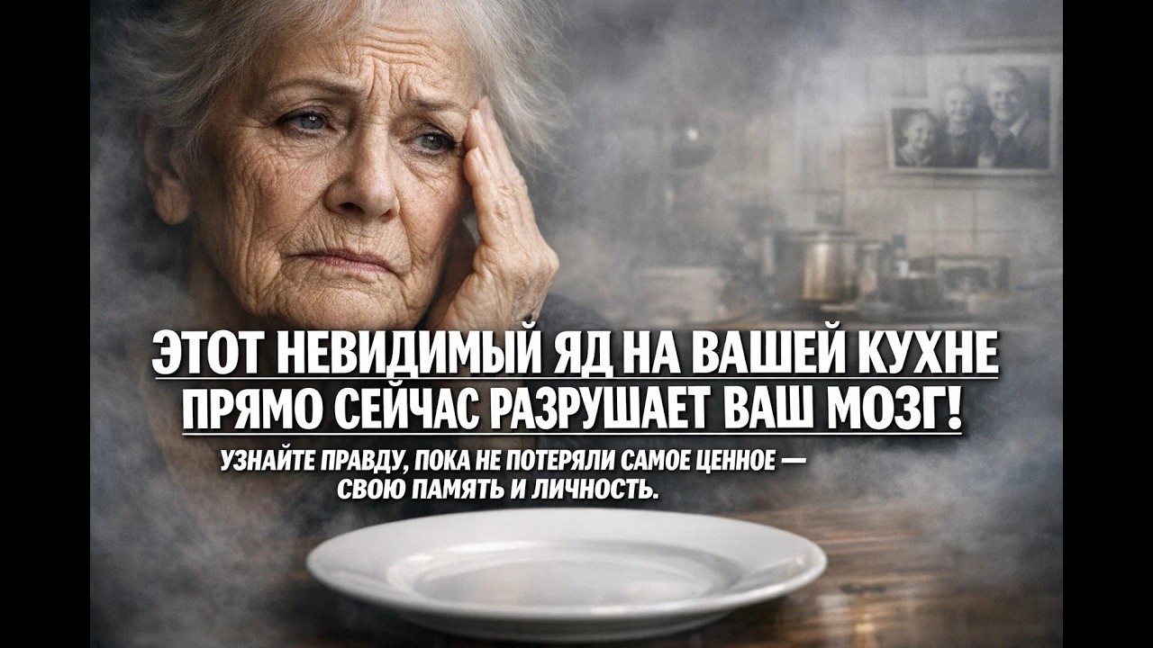 Этот невидимый яд на вашей кухне изо дня в день разрушает ваш мозг и навсегда стирает память!