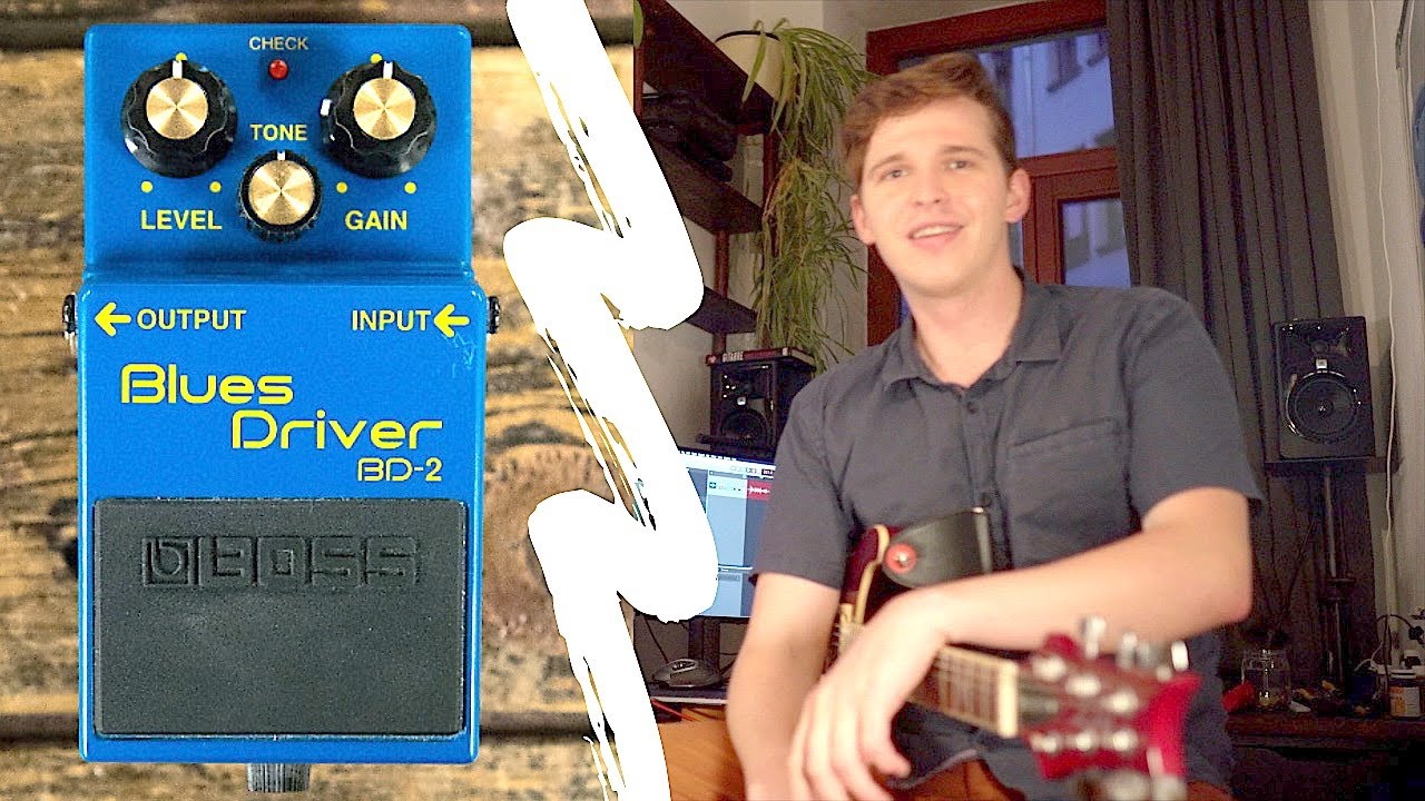 Boss BD-2 Blues Driver Review and Demo using different pickups and amps