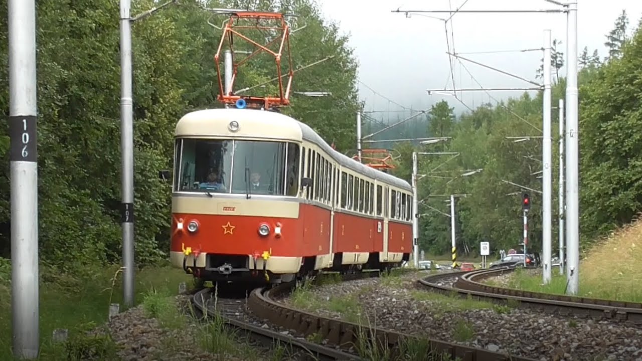 „Trojča“ EMU89.0009 na TEŽ - Tatranská elektrická železnice!