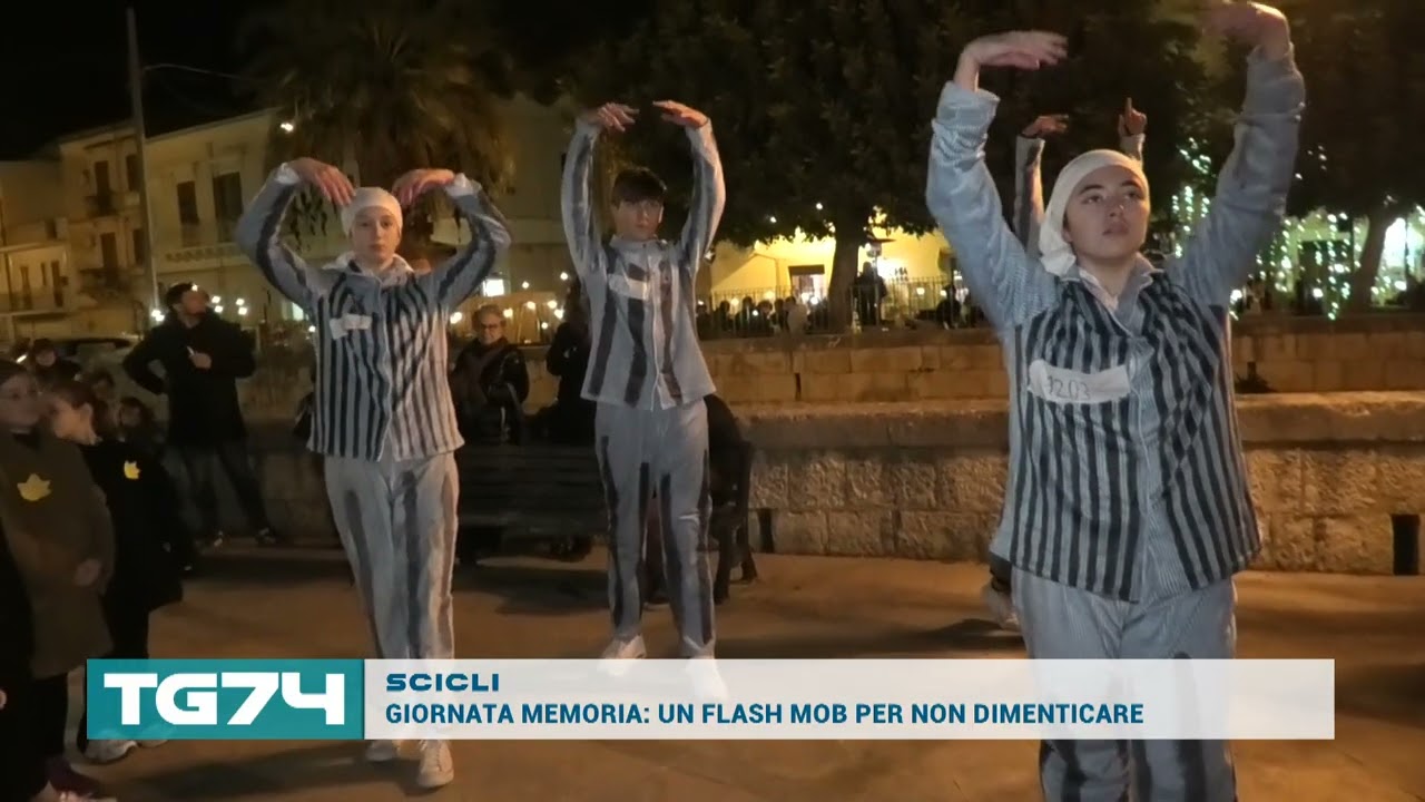 SCICLI - GIORNATA MEMORIA, UN FLASH MOB PER NON DIMENTICARE