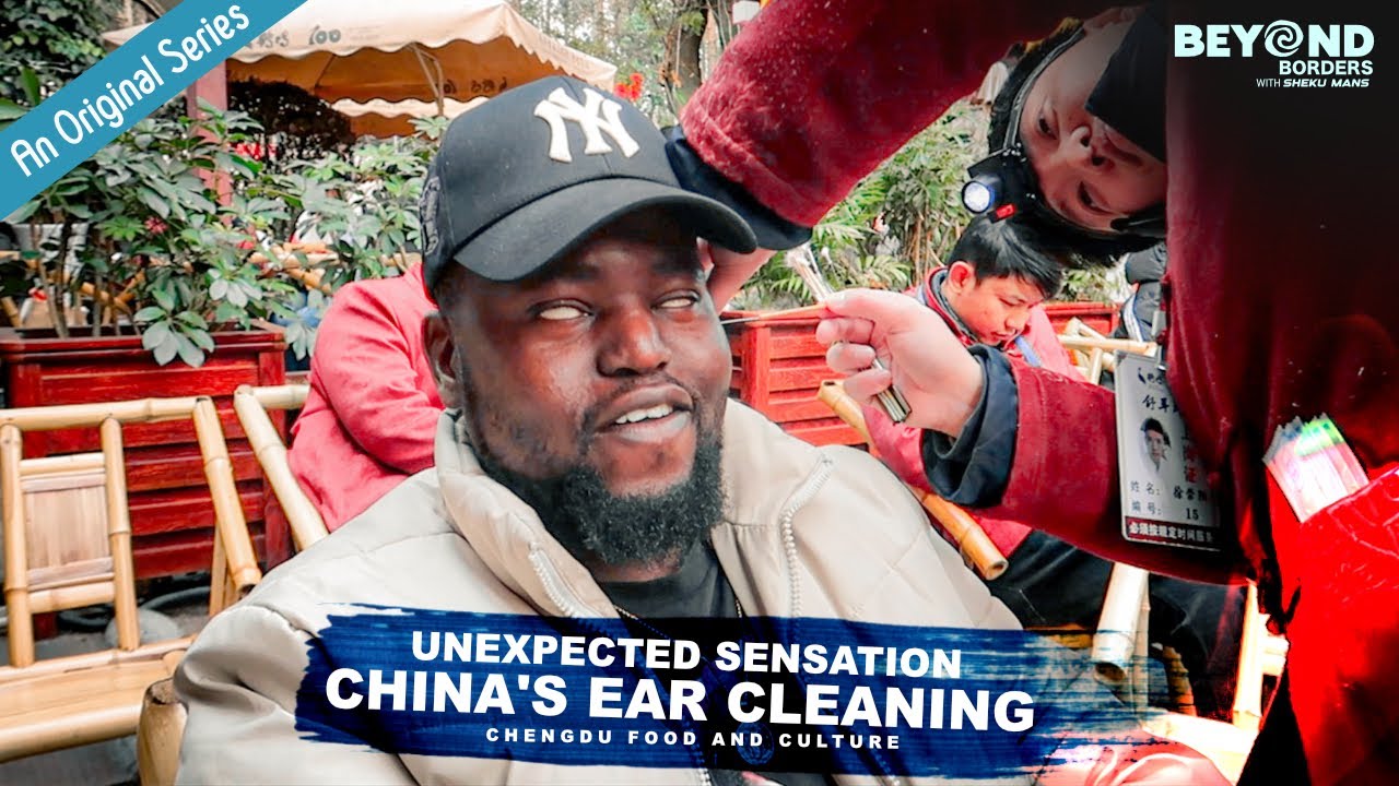 I Tried Ear Cleaning in CHINA (SENSATION) DELICIOUS CUISINE IN CHENGDU