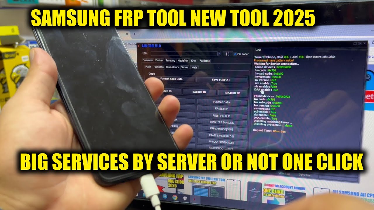 All Samsung FRP Bypass 2025 ADB Enable Fail New Unlock FRP Tool - Samsung FRP Remove 2025 No *#0*#