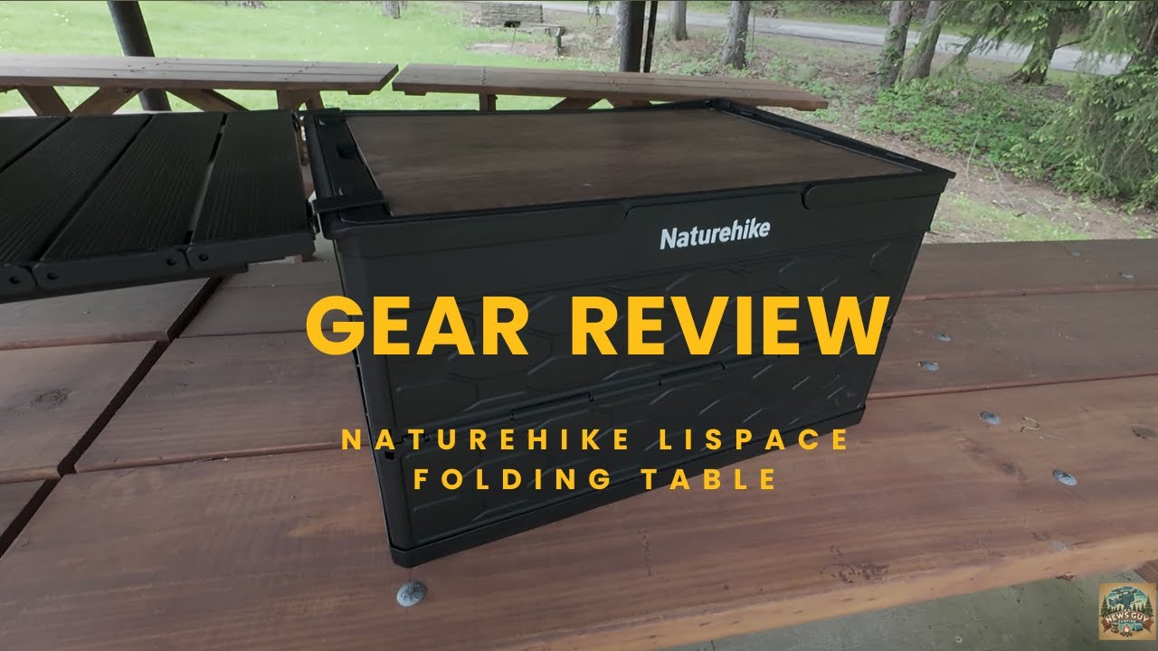 Naturehike Lispace  Folding Camping Table - Quick Demo