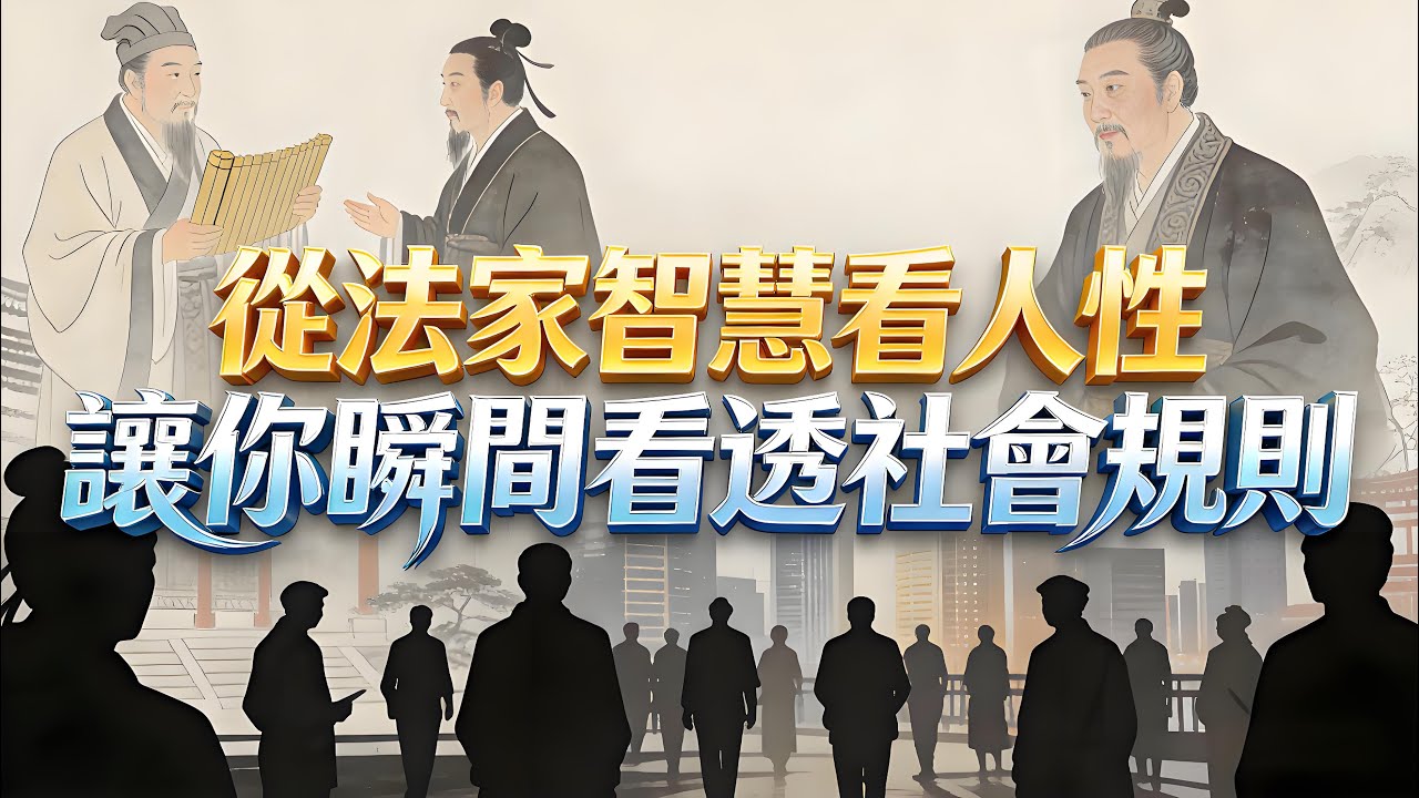從法家智慧看人性，讓你瞬間看透社會規則！在多變的規則中，堅守一份內心的篤定。