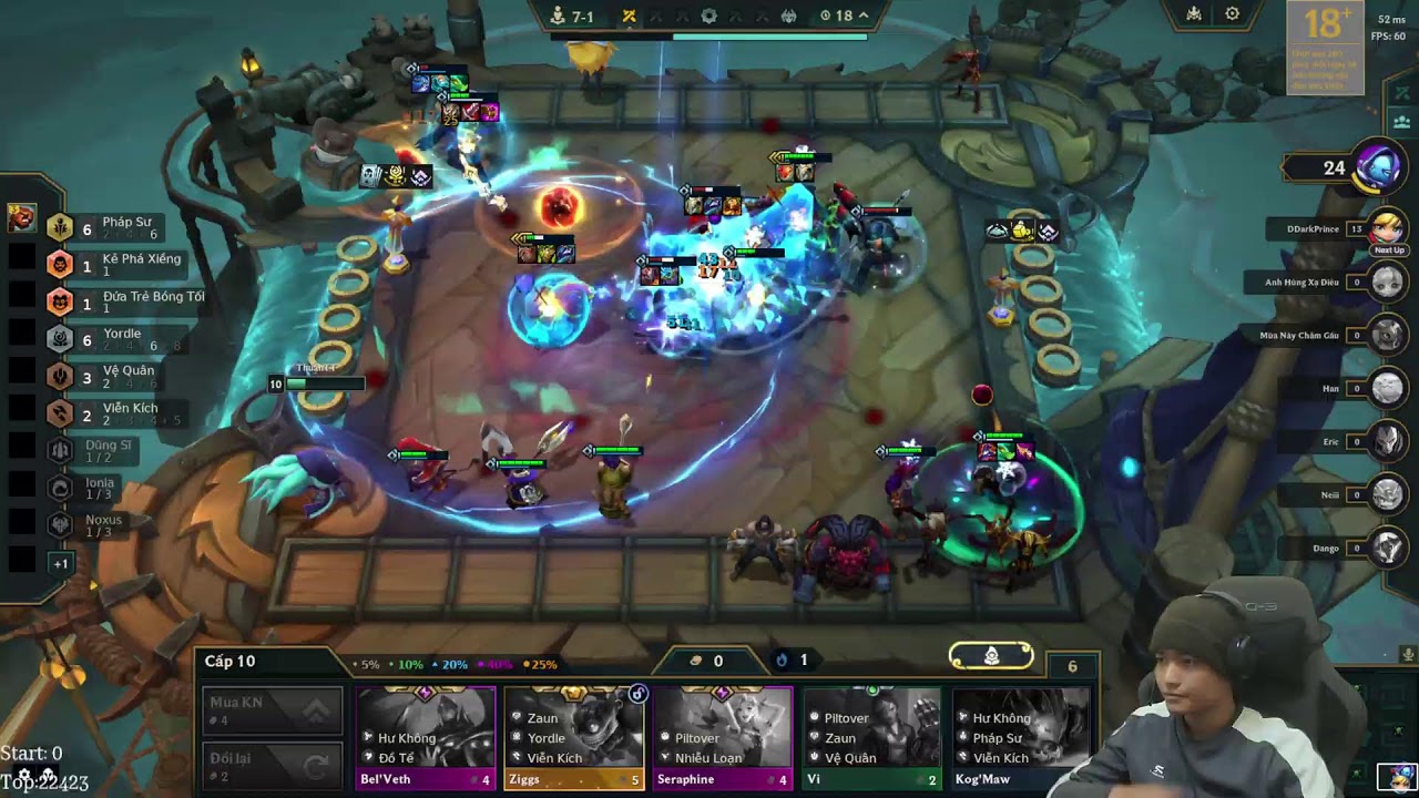 🔴TFT mùa 16🔴 Leo rank day 17: ca 2