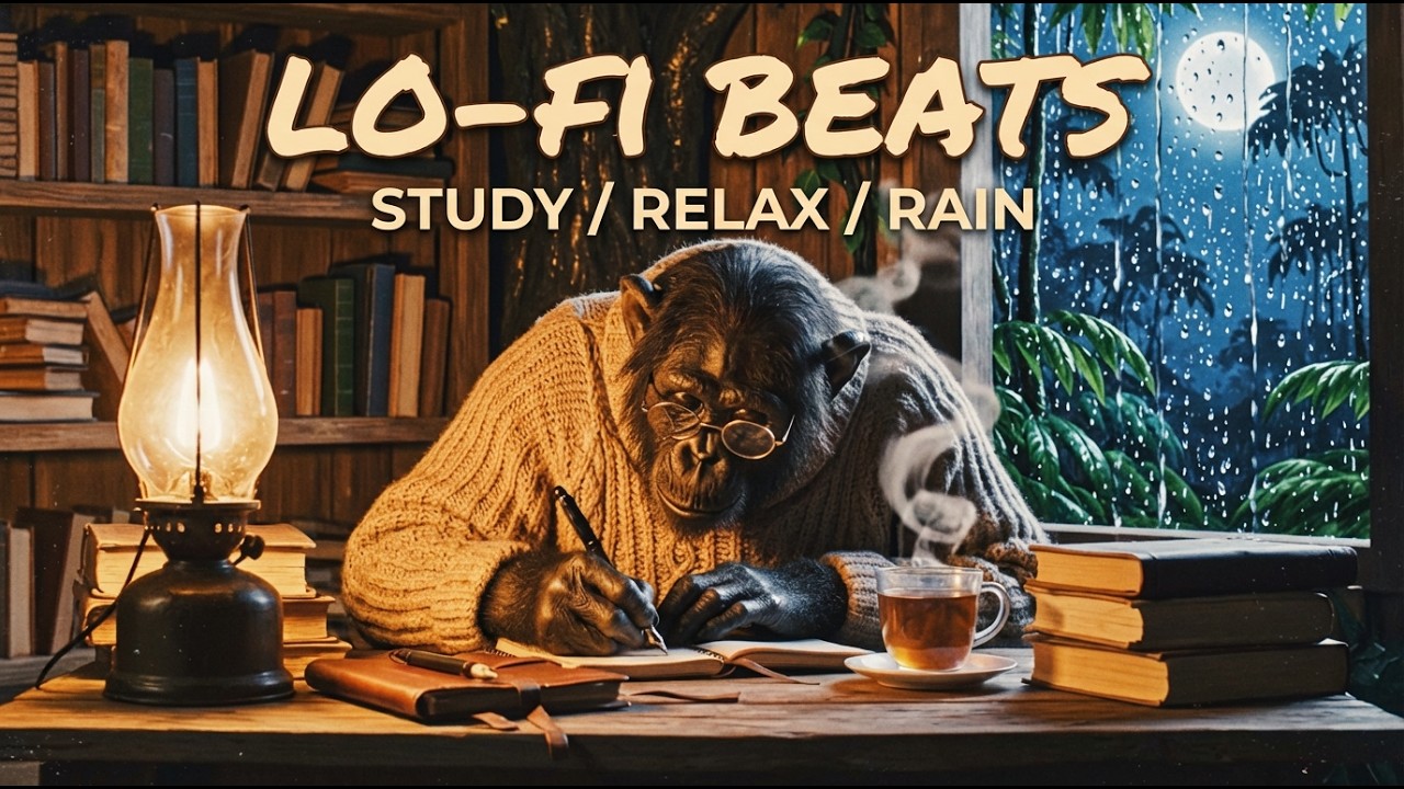 🧪 Dr. Monkey's Study Lab - Lofi Beats to Focus / Code to