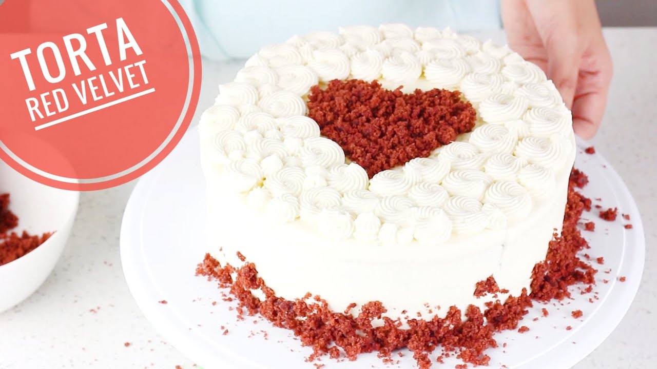 Torta Red velvet | Pastel Red Velvet | Maria Lett