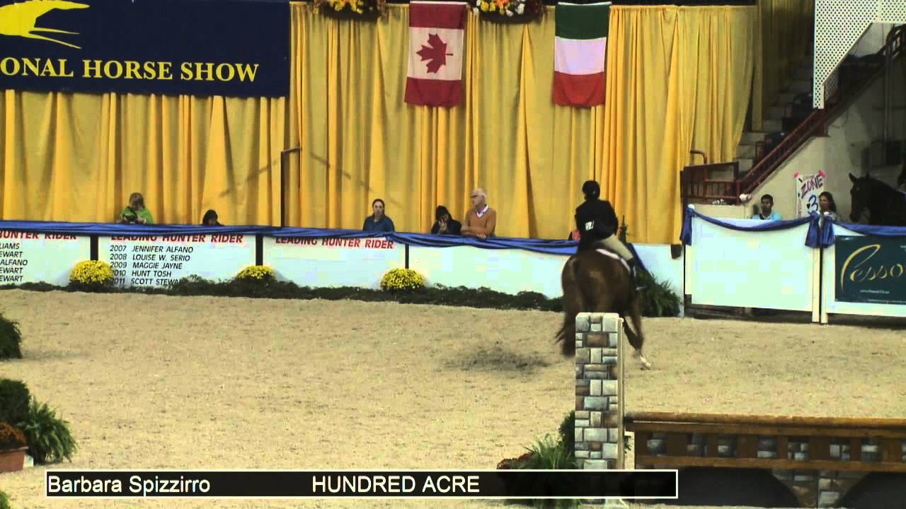 579 HUNDRED ACRE Barbara Spizzirro, Class 231 NAL Adult Hunter Finals