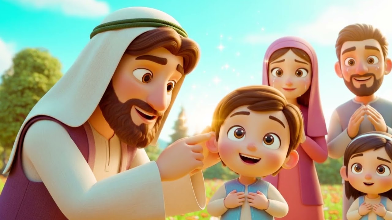 Sanó al niño sordo por la fe - Jesús ayuda a los que hacen el bien