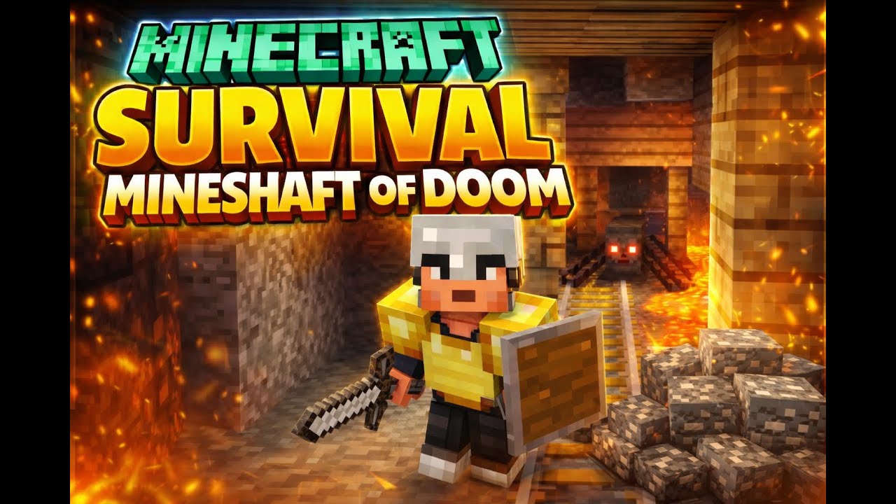 Minecraft Survival Ep. 2 Mineshaft of Doom