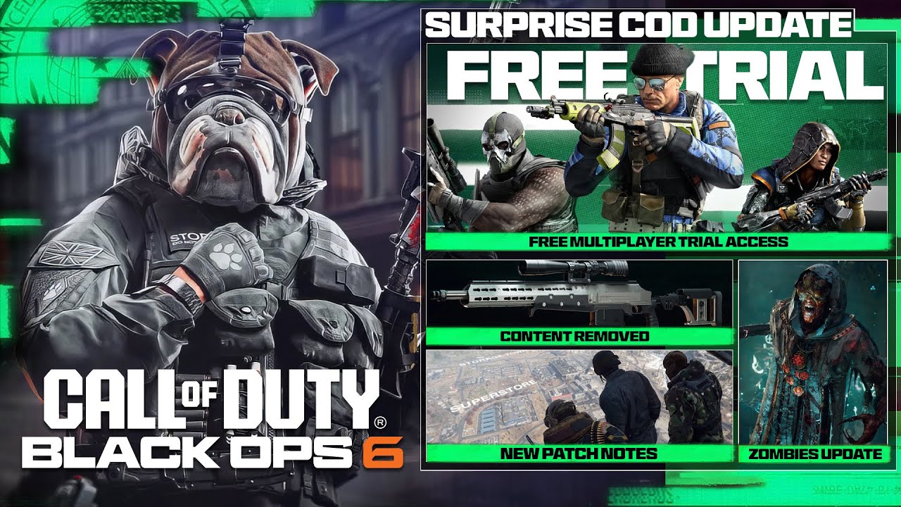 NEW Surprise Black Ops 6 Update, FREE Multiplayer Access, & Update Patch Notes! (Season 3)