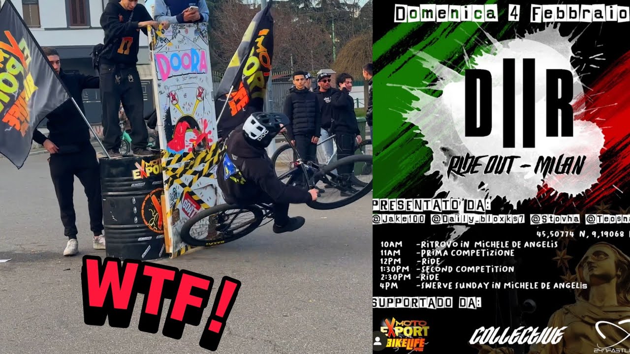 DOWN TO RIDE MILAN RIDEOUT🇮🇹DEVASTANTE💨