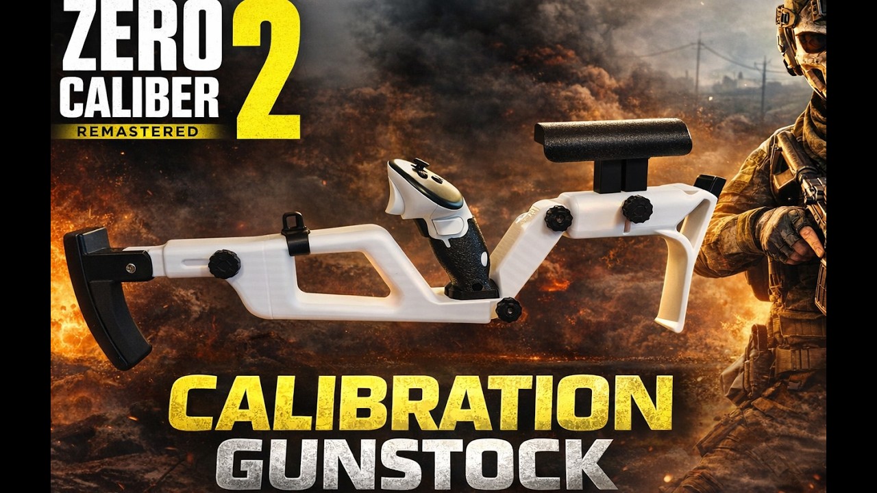 Zero Caliber 2 Remastered Gunstock Calibration