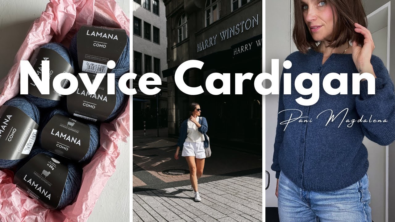 Vlog #76 | Wracam po wakacjach w NOVICE CARDIGAN 🤗 Nowy Sezon, Plany, Zmiany i Projekty na drutach 🧶