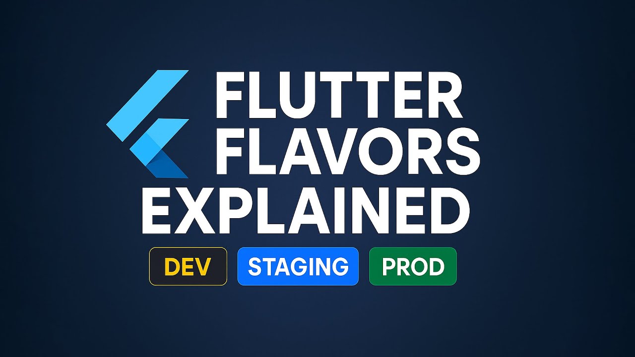 Разбор разновидностей Flutter: настройка разработки, подготовки и производства во Flutter (Androi...