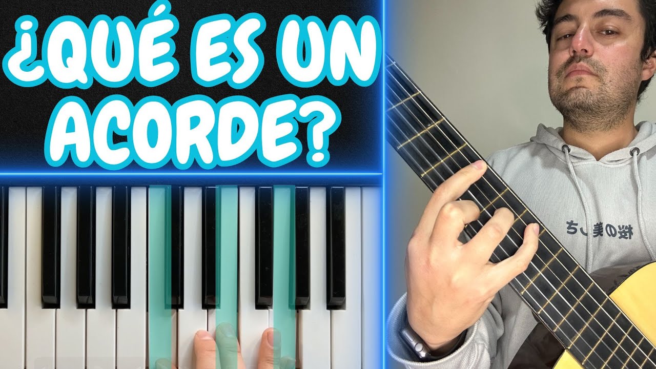 &iquest;Qu&eacute; es un ACORDE? C&oacute;mo formar acordes y progresiones