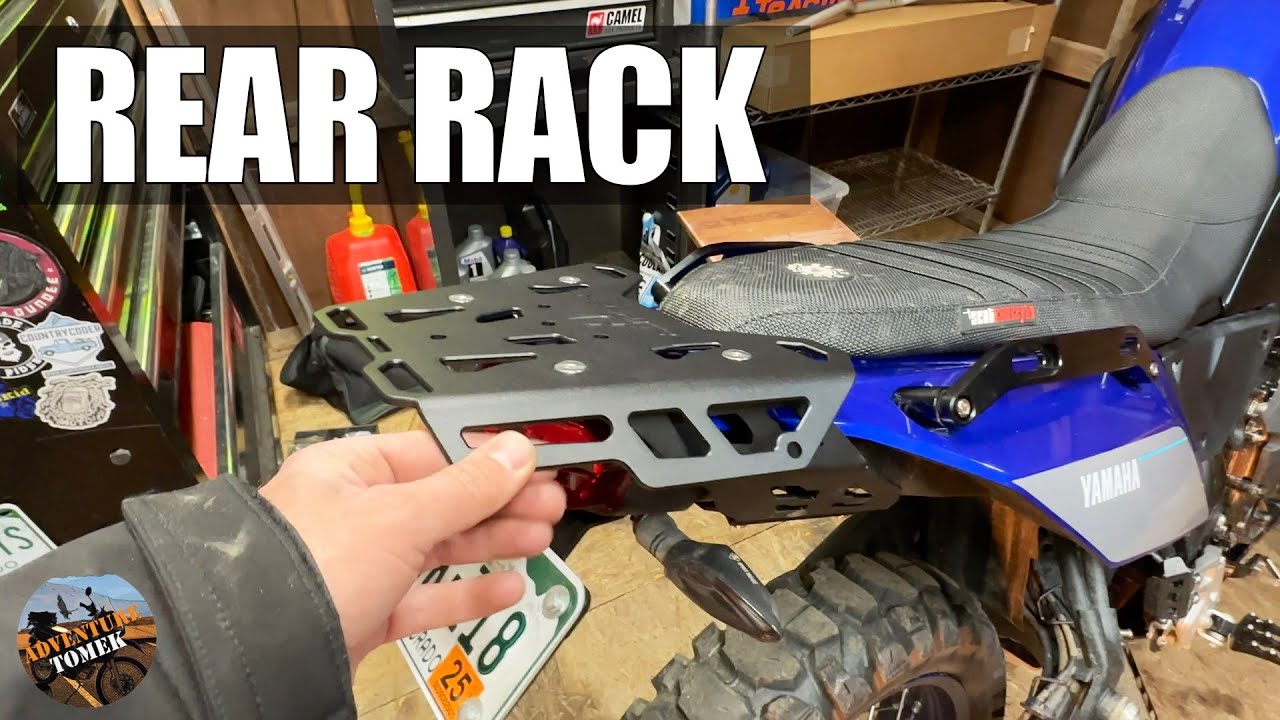 Tenere 700 AltRider Rear Rack Install