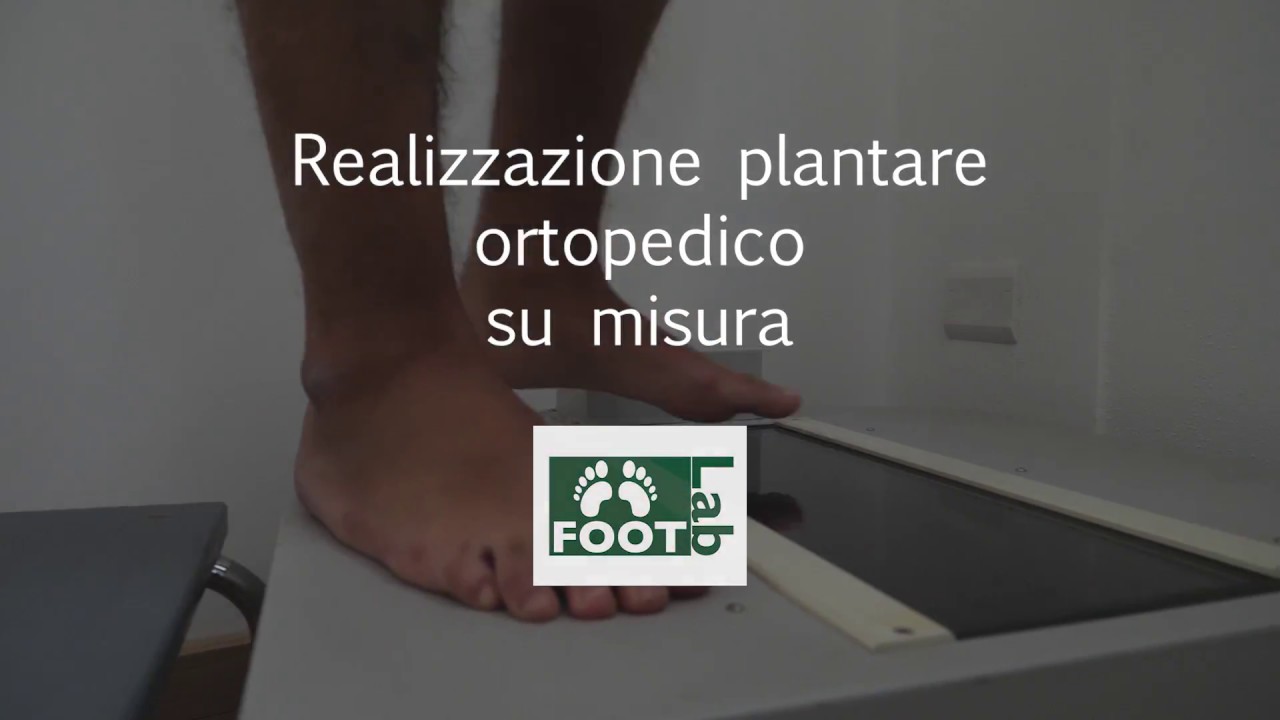 Realizzazione plantare ortopedico su misura - FootLab