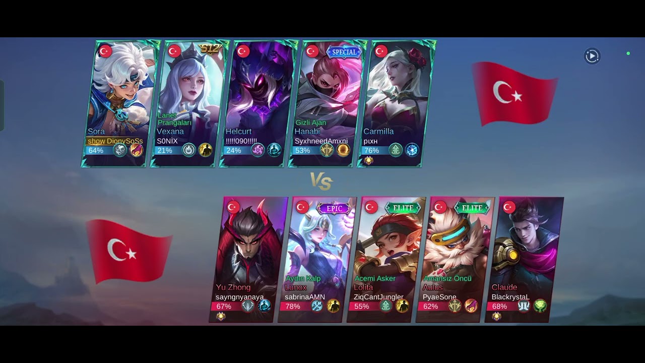 ENTERESAN HERO SORA GAMEPLAY EFSANE KOSTÜM DİNAMİK PORTRE GELDİ MOBİLE LEGENDS BANG BANG