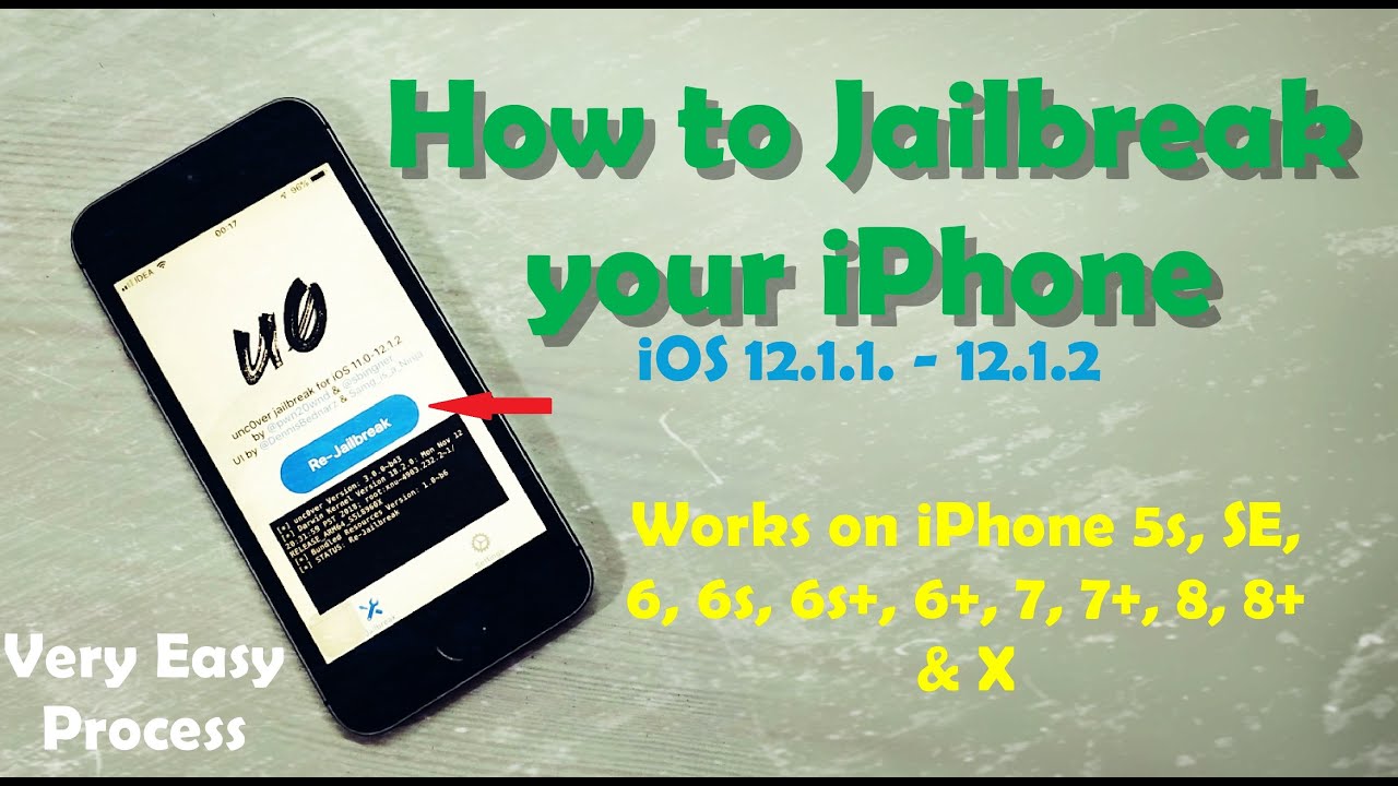 How to Jailbreak IOS 12.1.1 & 12.1.2 - Uncover Jailbreak